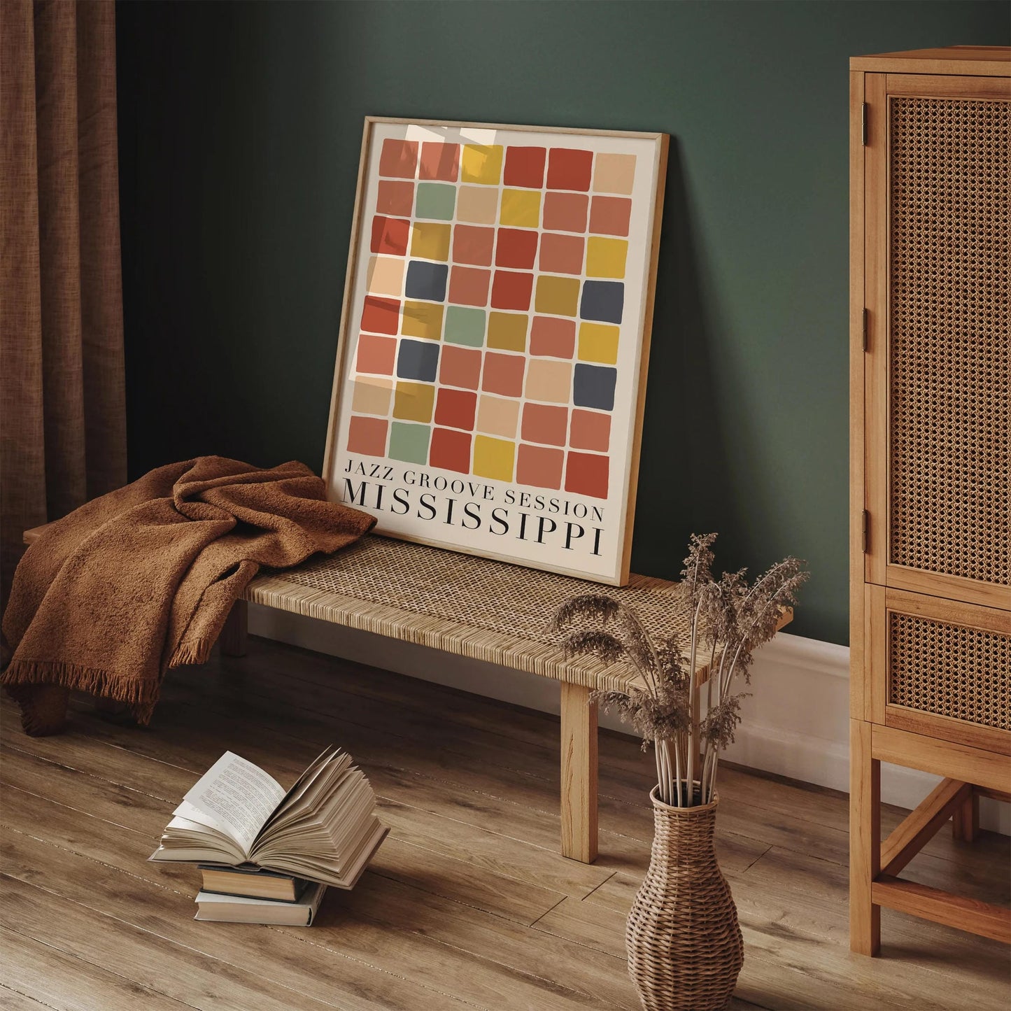 Jazz Groove Session Mississippi Music Poster