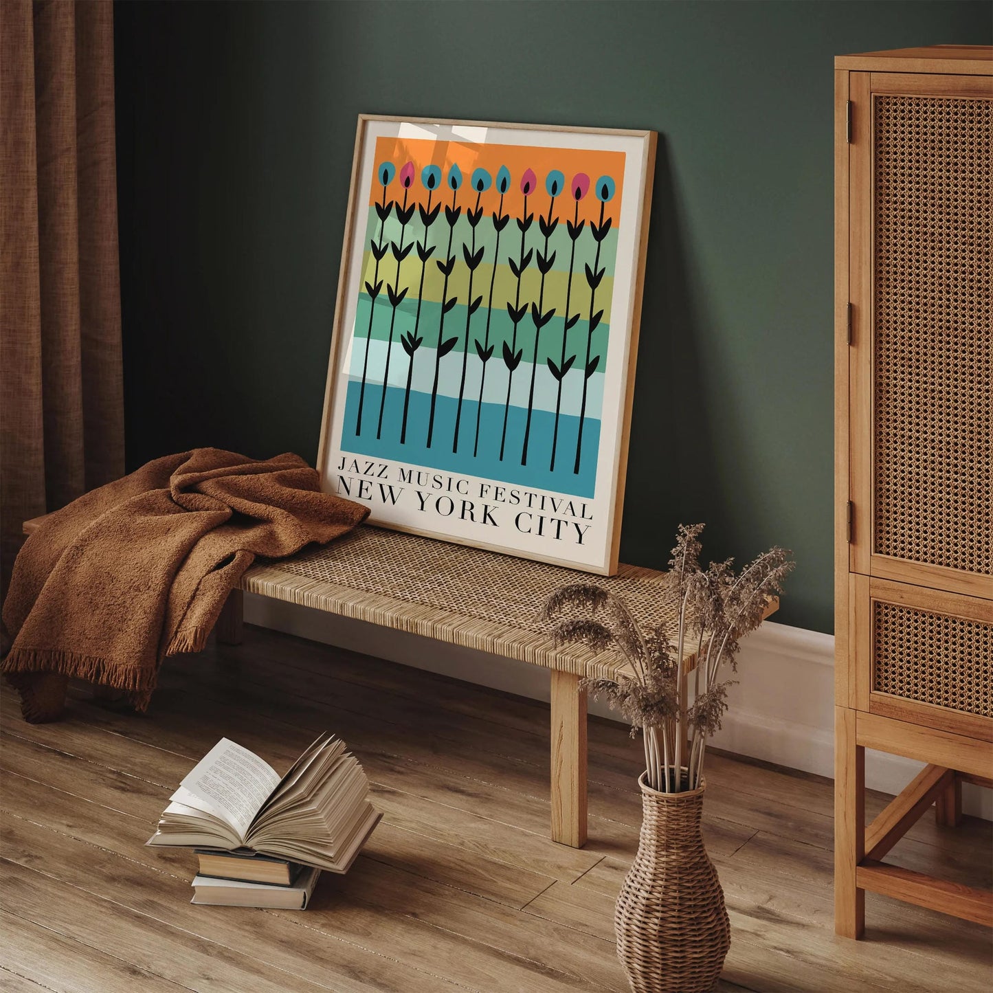 Jazz Music Festival New York City Poster