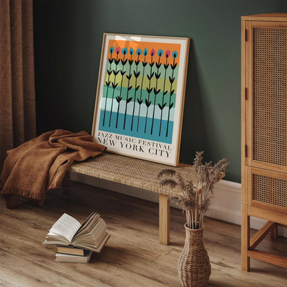 Jazz Music Festival New York City Poster