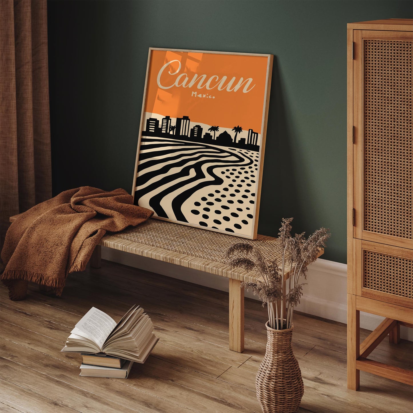 Cancun Mexico Poster - Travel Wall Art