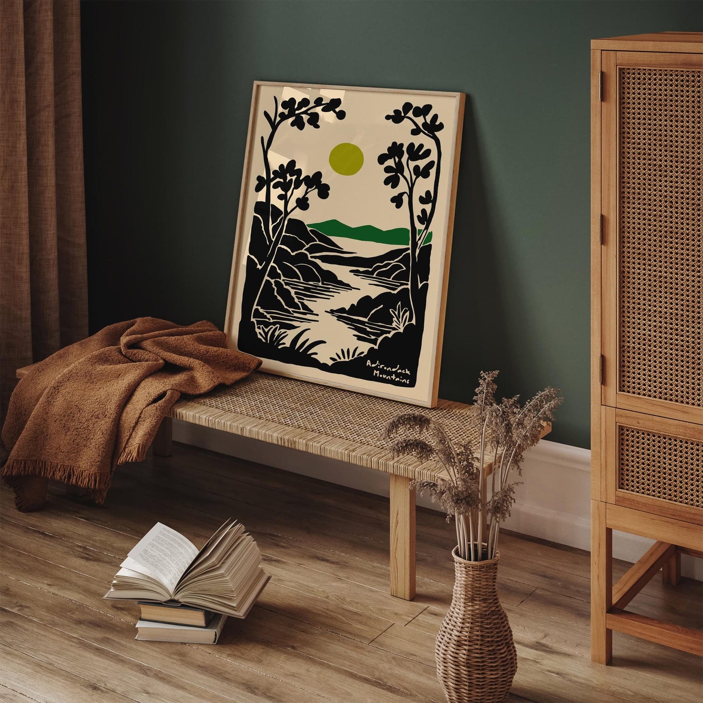 Adirondack Mountains Travel Poster