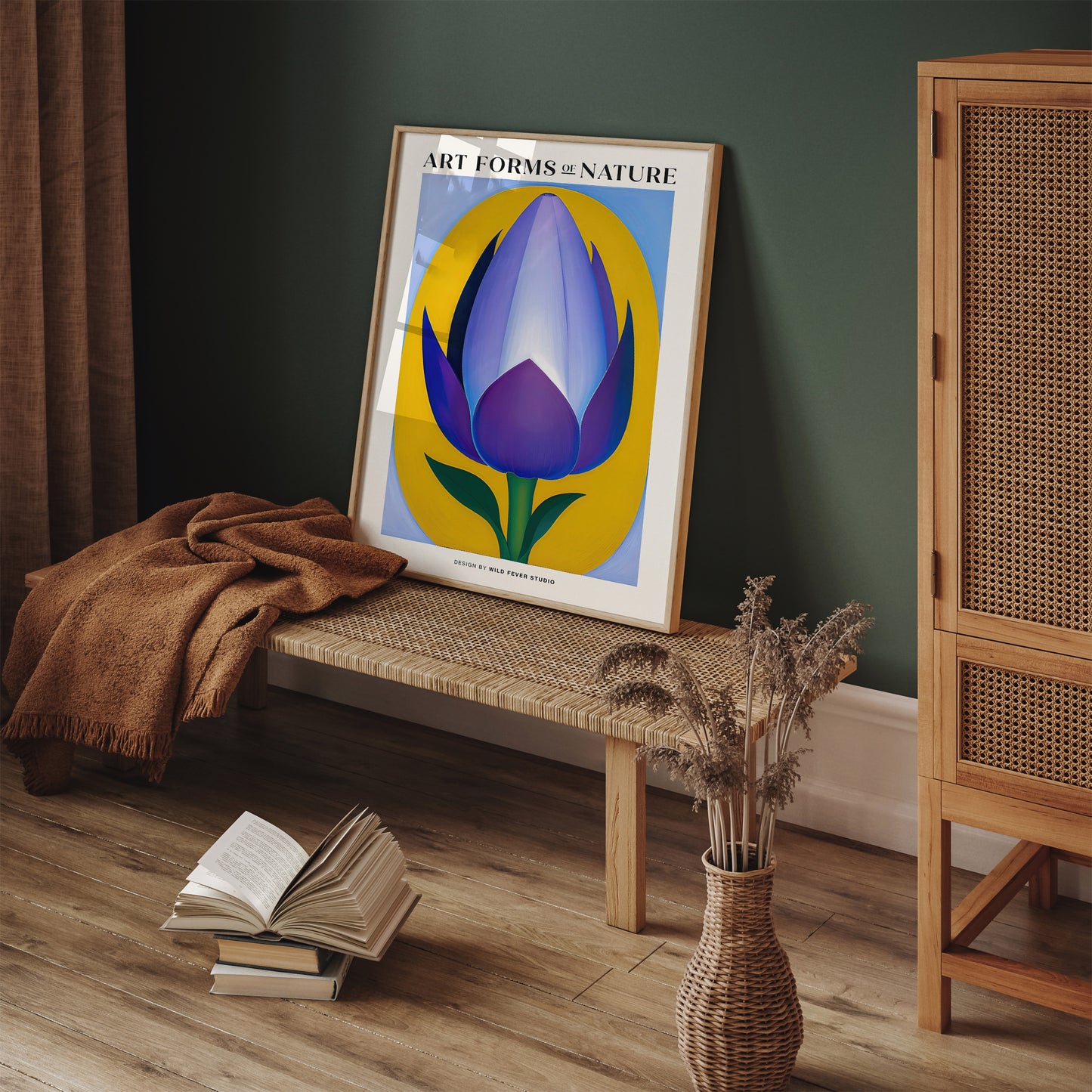 Artistic Artichoke Flower Art Print 2024