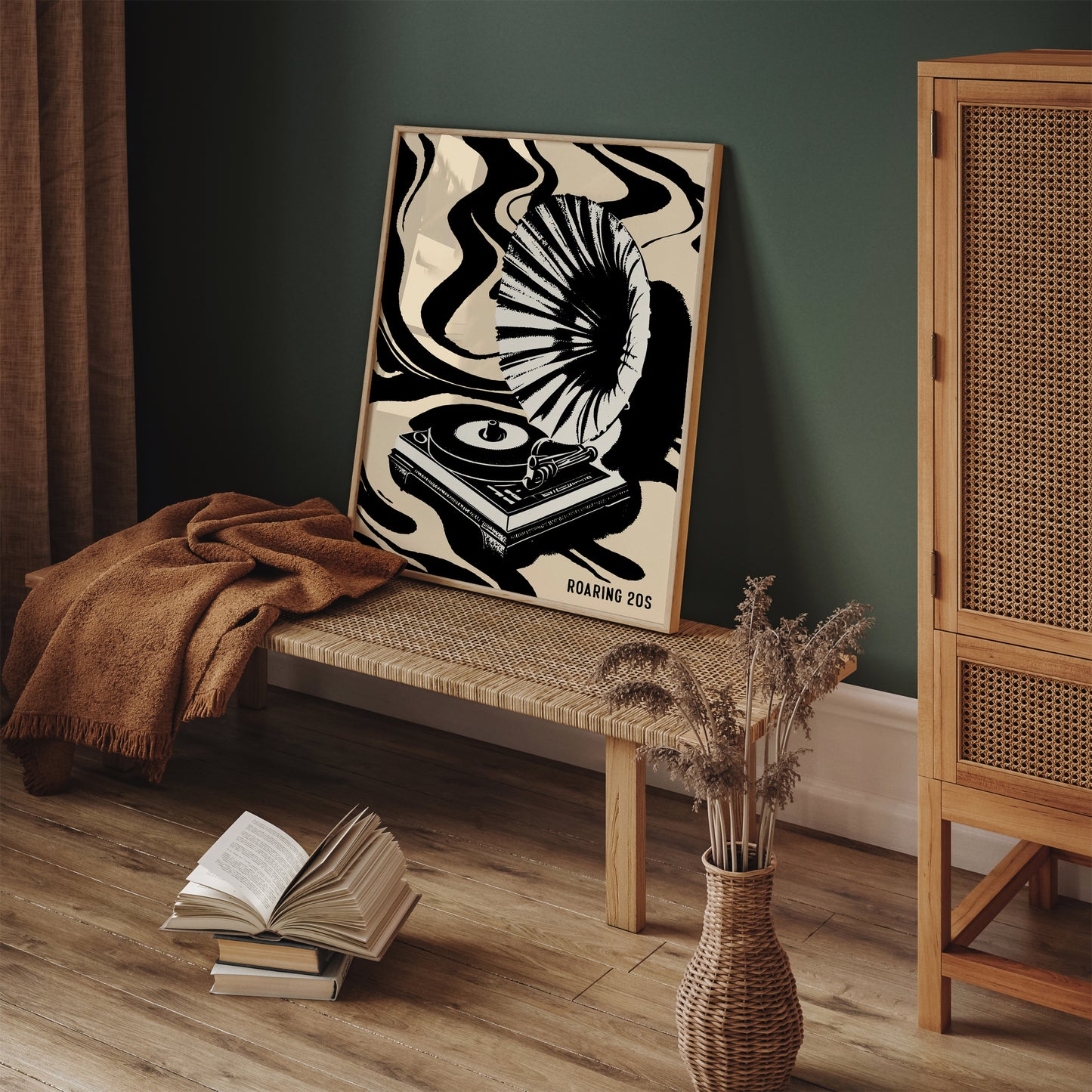 Roaring 20s Jazz Music Poster