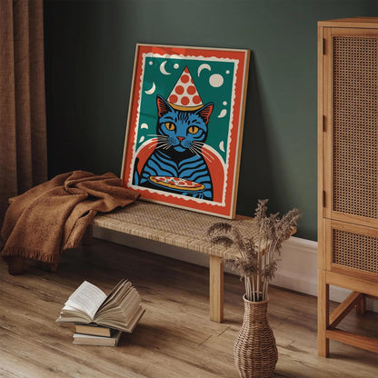 Whimsical Feline Wall Art