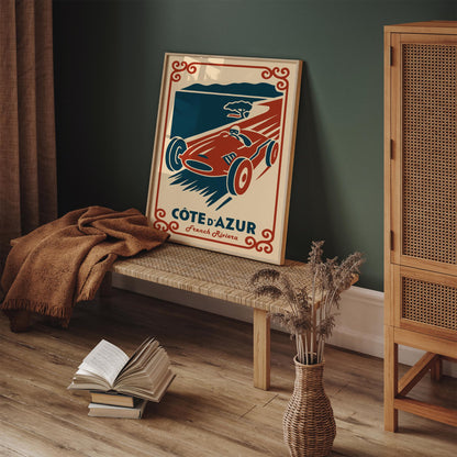 Cote d Azur French Riviera Poster