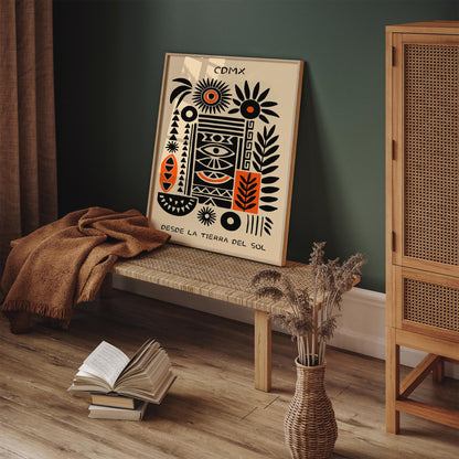 Ciudad de México Abstract Poster