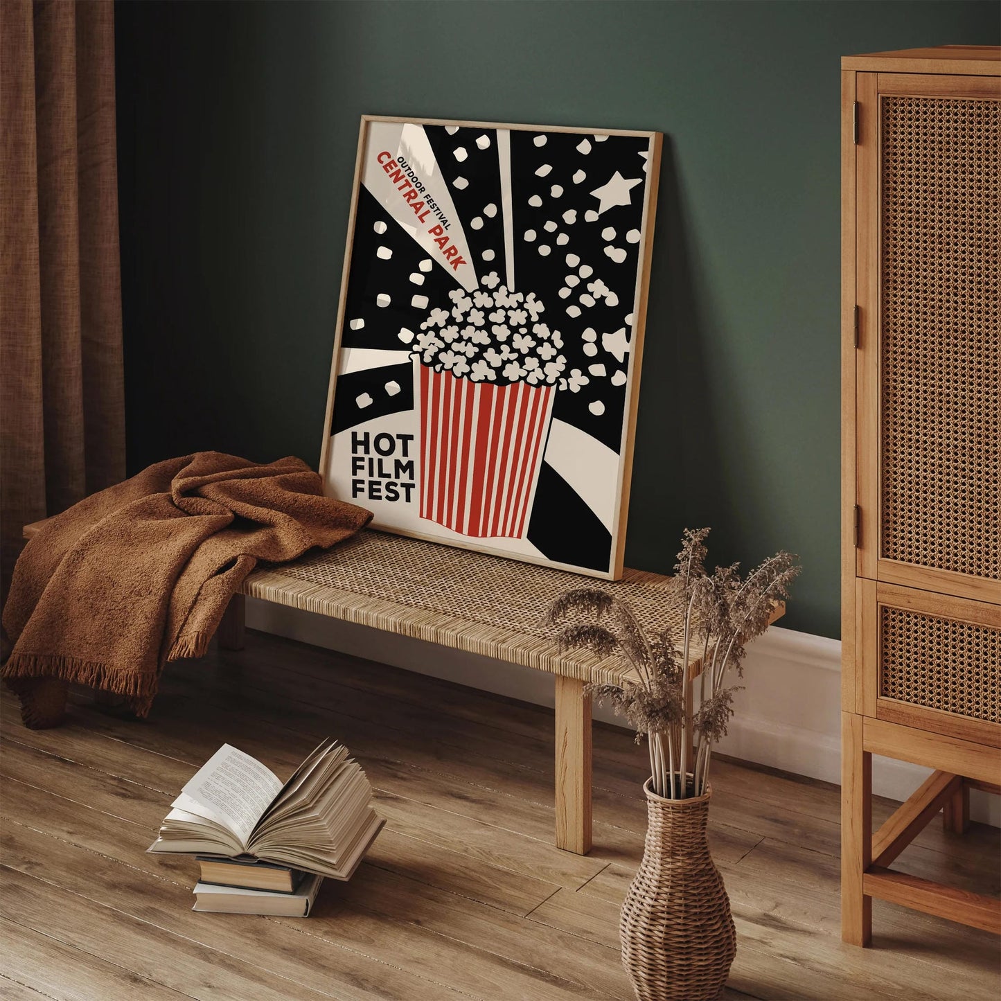 Central Park Outdoor Festival Poster