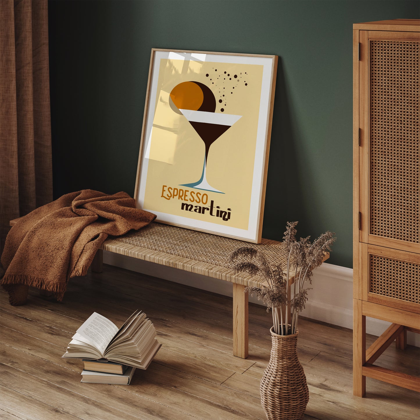 Espresso Martini Drink Poster