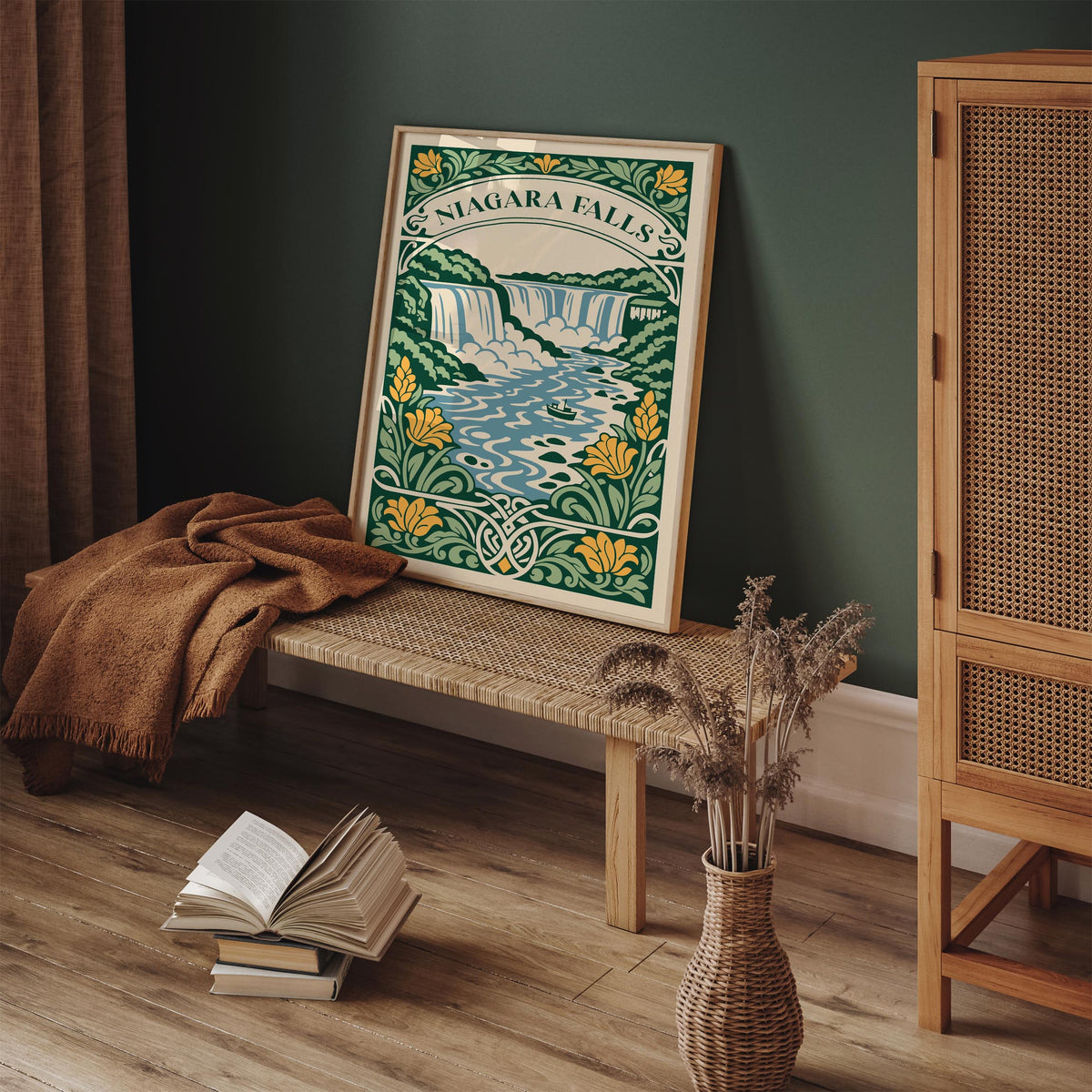 Niagara Falls Landscape Poster
