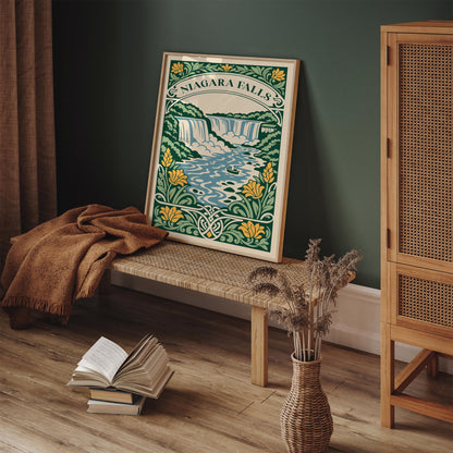 Niagara Falls Landscape Poster