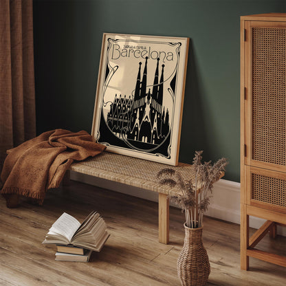 Sagrada Familia Barcelona Poster