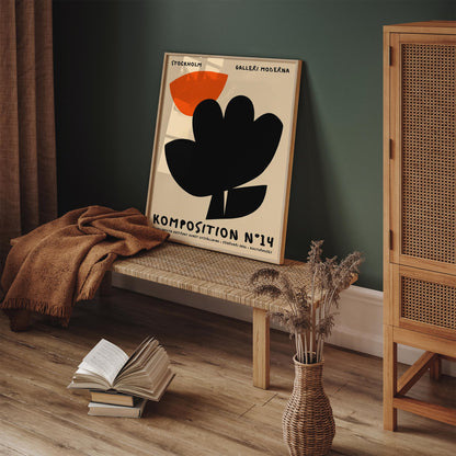 Modern Art Exhibition Poster – Contemporary Wall Art Print