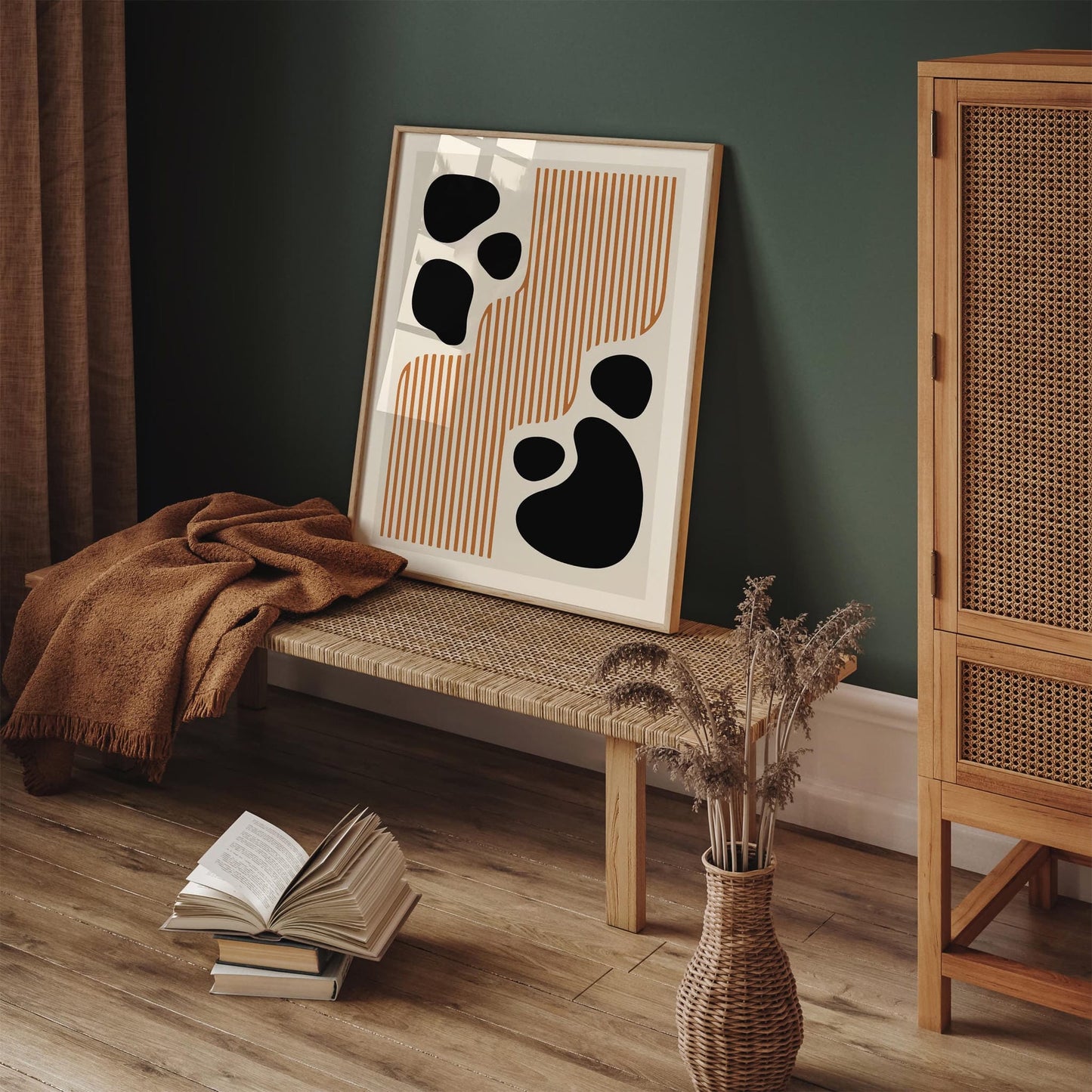 Modern Abstract Print - Scandinavian Wall Art 2025