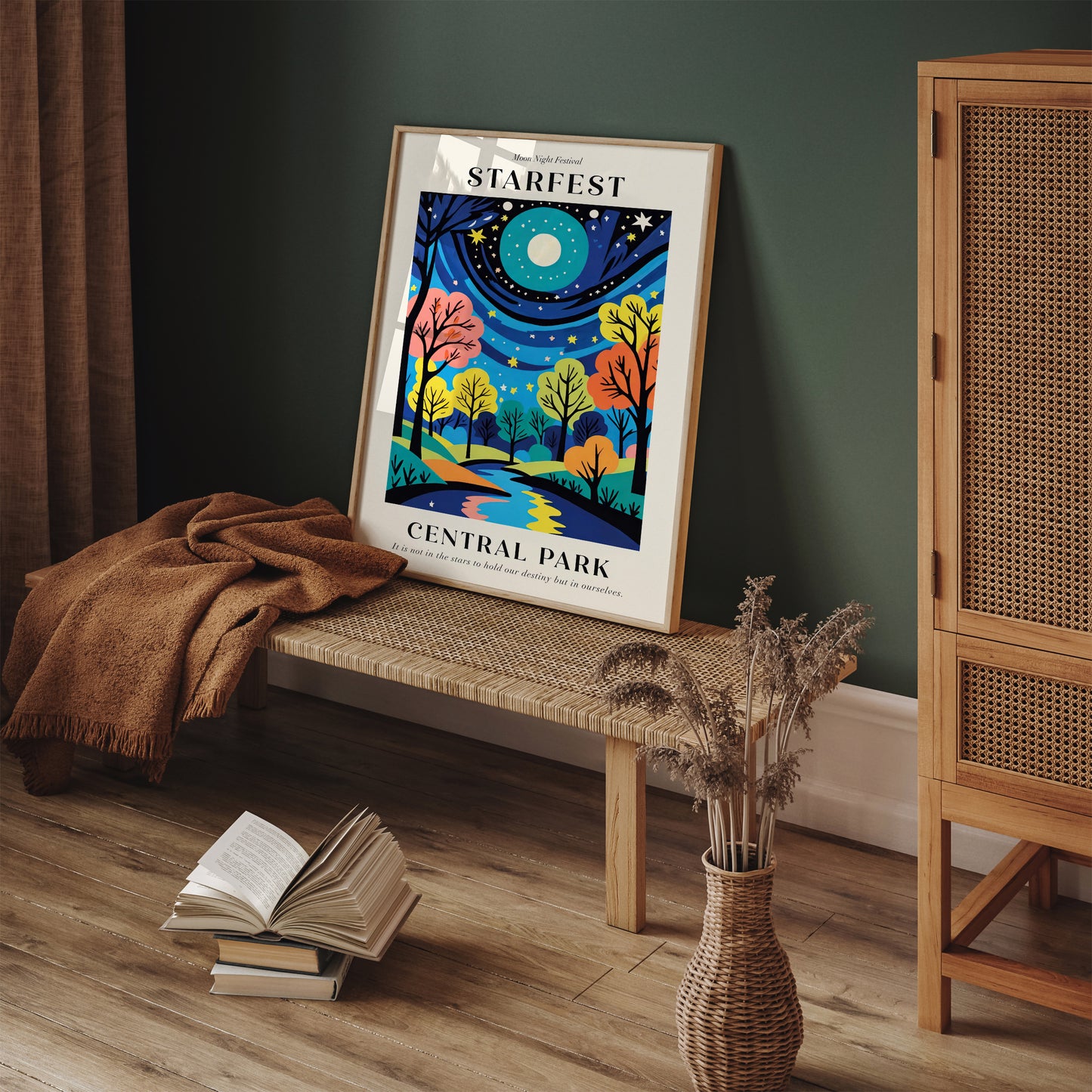 Starnight Festival NYC Art Print Wall Decor