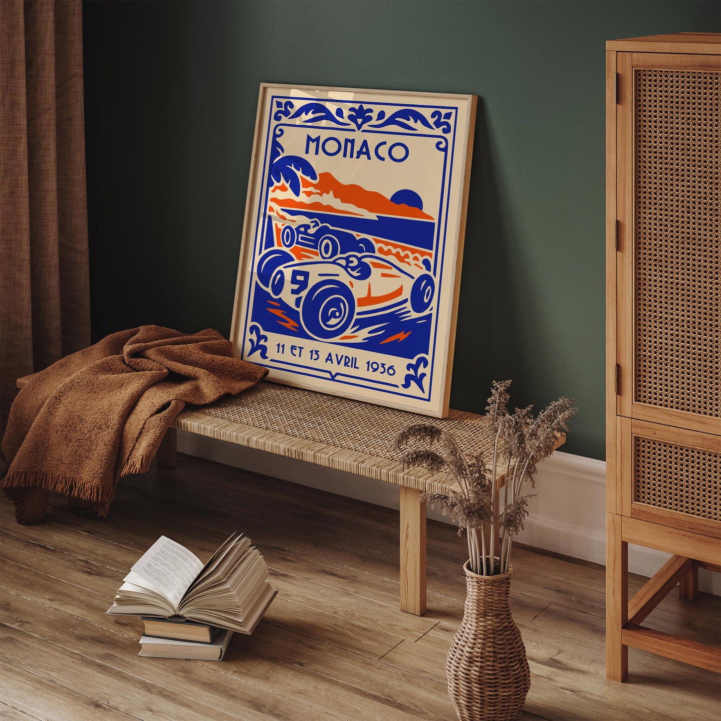Grand Prix of Monaco 1936 Poster