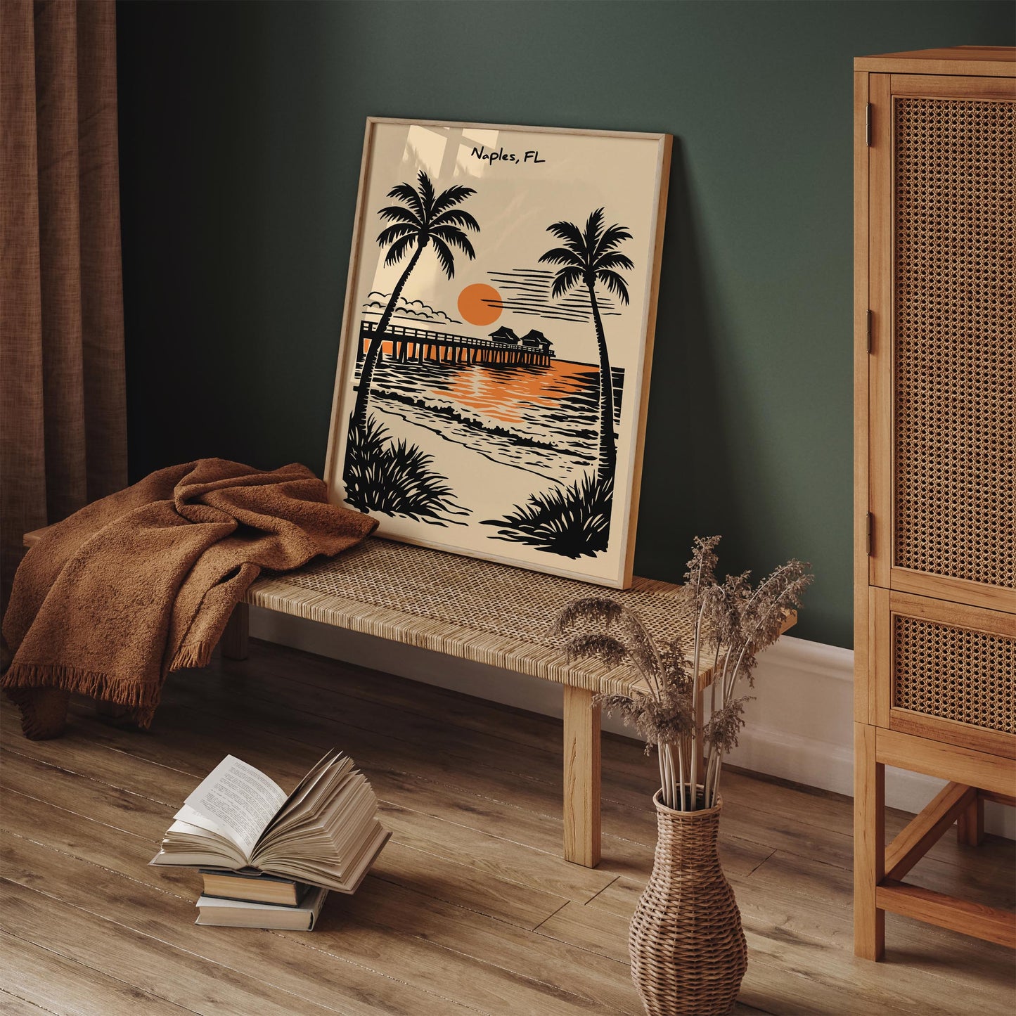 Naples Florida Travel Poster