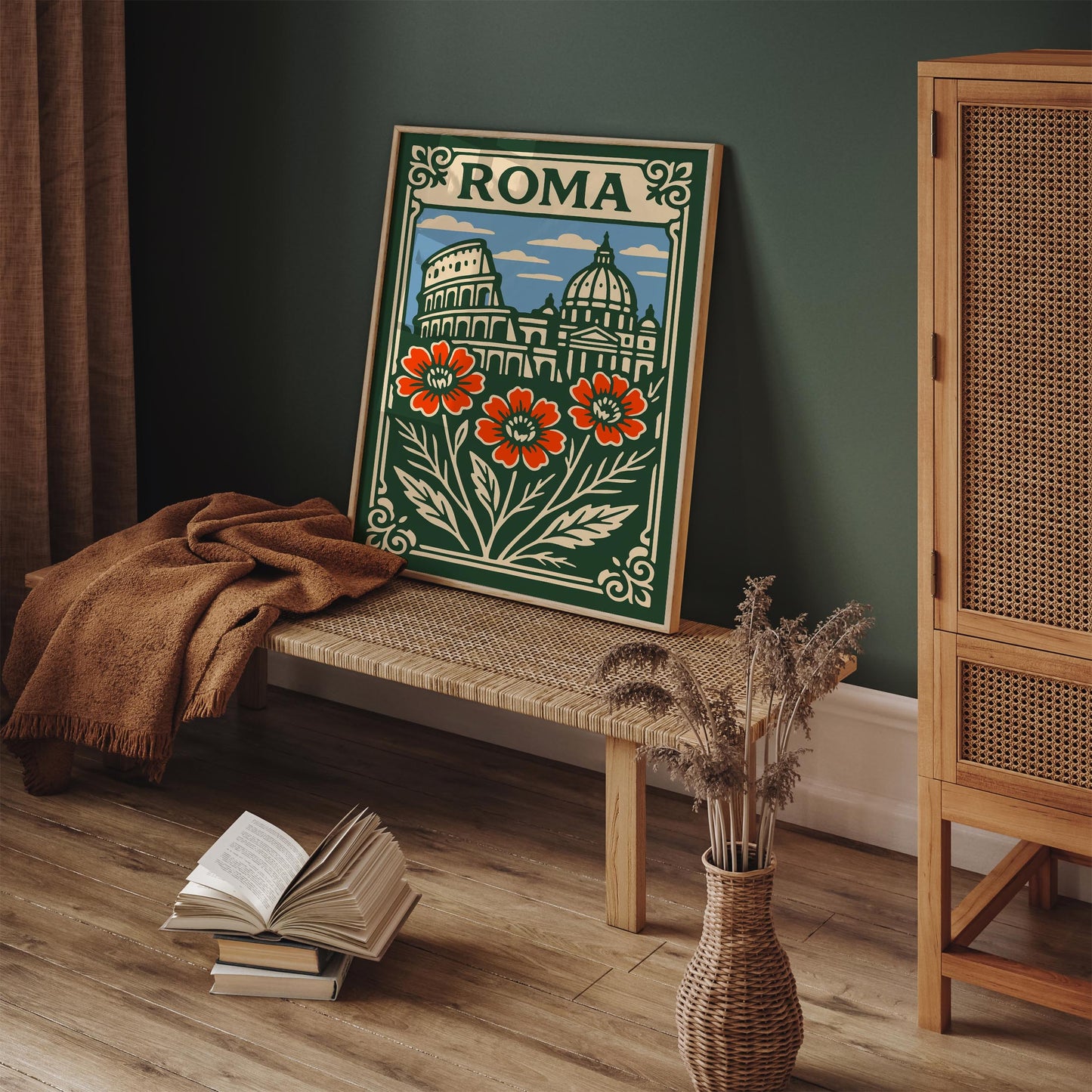 Rome Italy Cityscape Poster