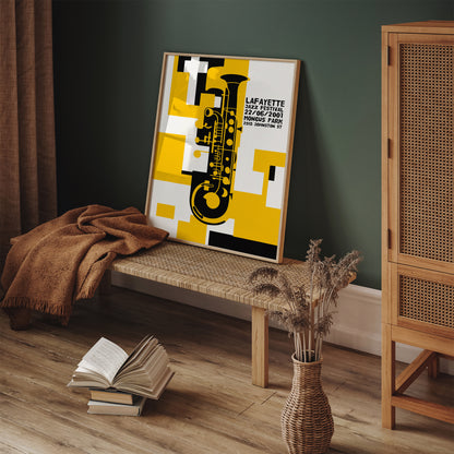 Lafayette Jazz Festival Poster Print