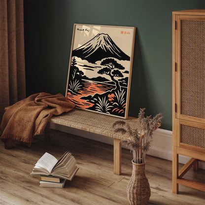 Mount Fuji Poster - Japan Landscape Wall Art