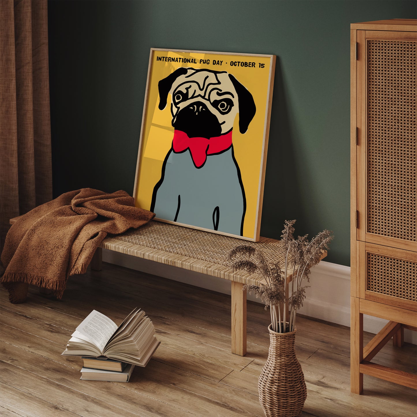 International Pug Day - Quirky Poster