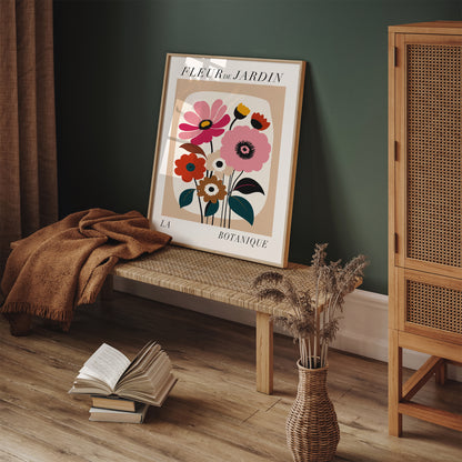 Farmhouse Decor Floral Wall Art