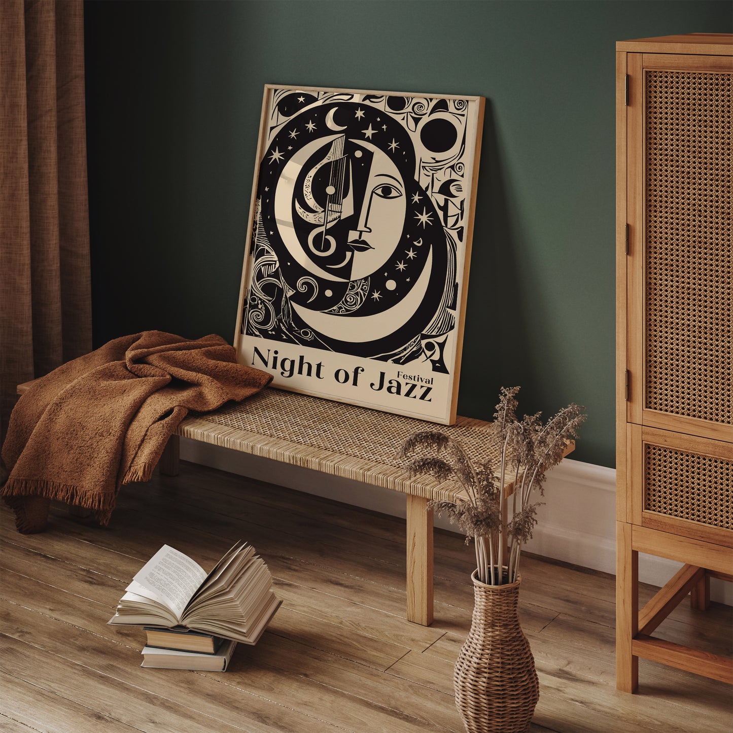 Night of Jazz Music Festival Poster