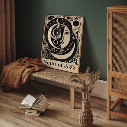 Night of Jazz Music Festival Poster