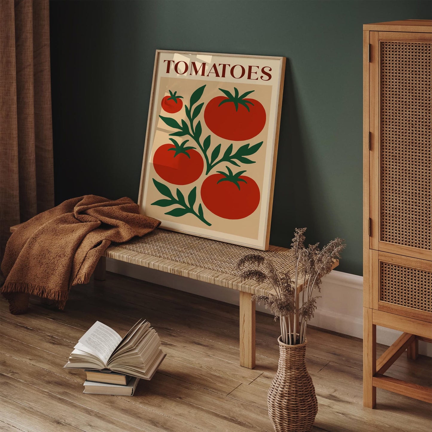 Tomatoes Vegetable Art Print