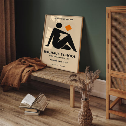 Bauhaus School Exhibition Poster Print