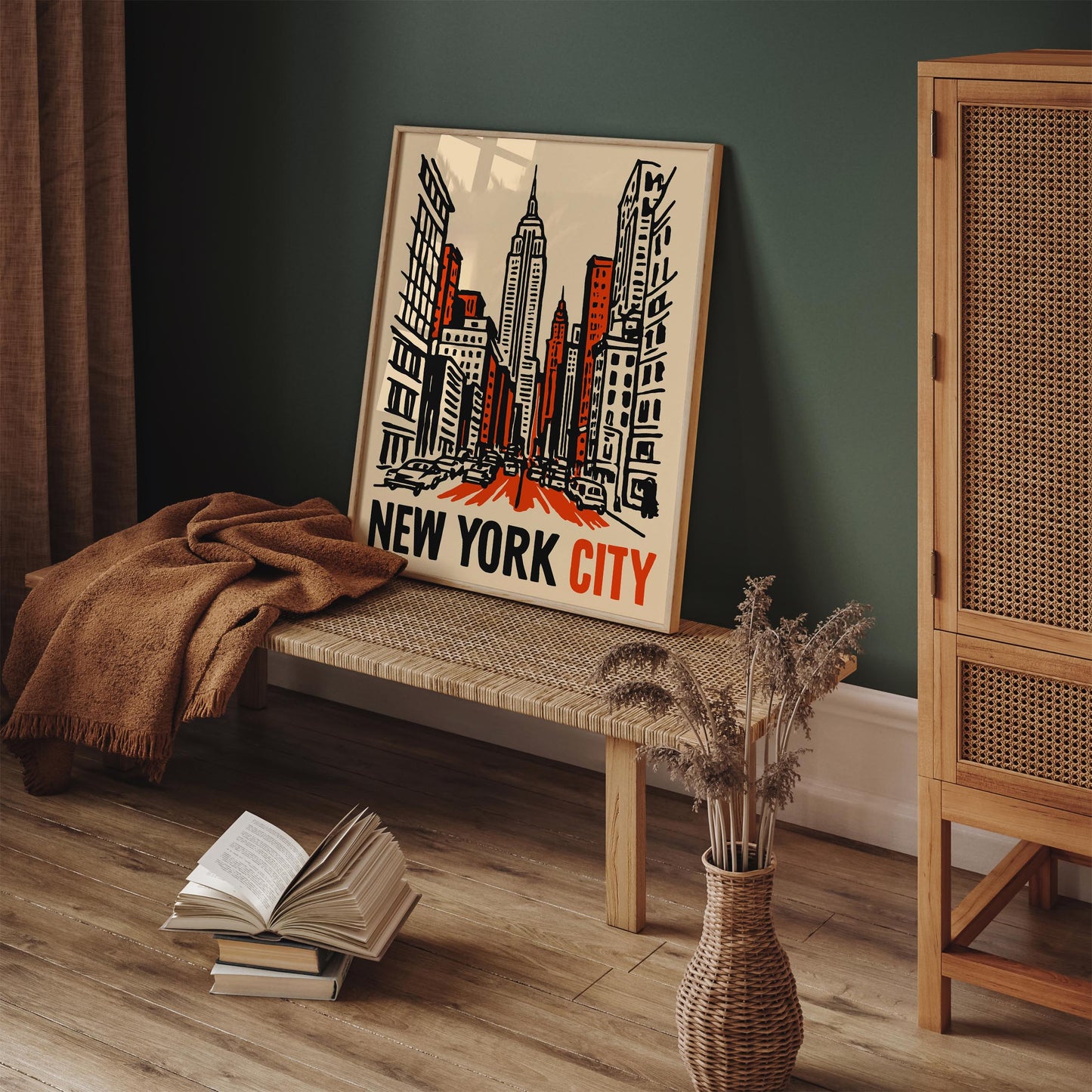 New York City Cityscape Poster