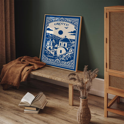 Greece Travel Poster 2026