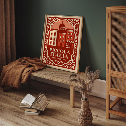 Piccola Italia New York City Poster