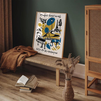 Fete de la Musique French Poster 2025