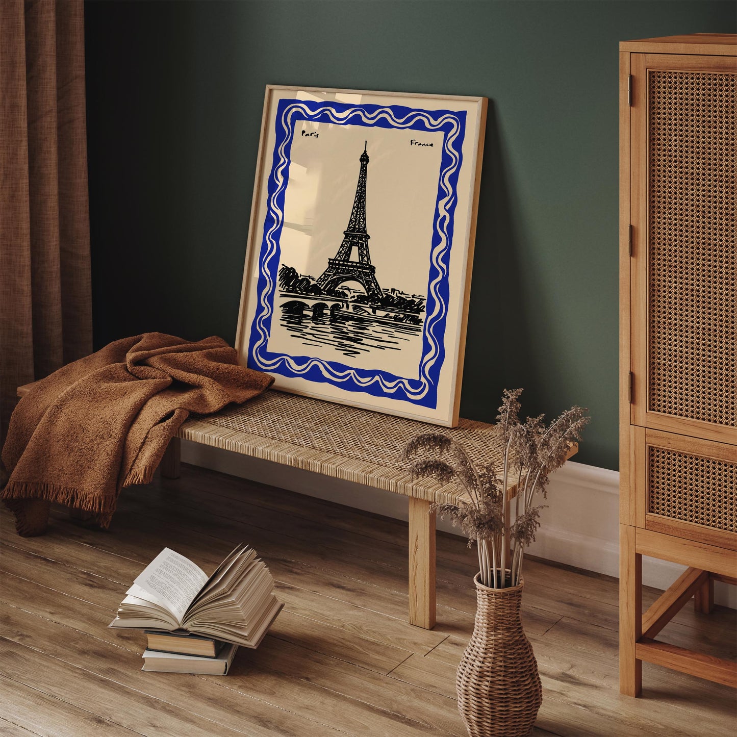 Paris France Poster - Eiffel Tower Wall Art 2026
