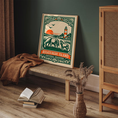 Assateague Island National Seashore Poster