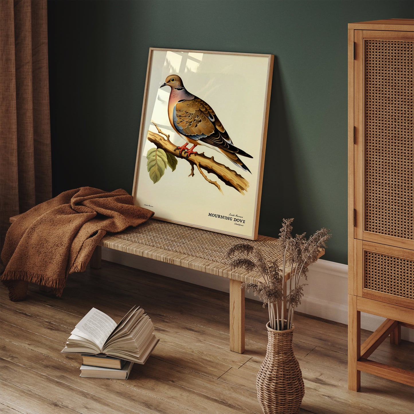 Mourning Dove Bird Poster