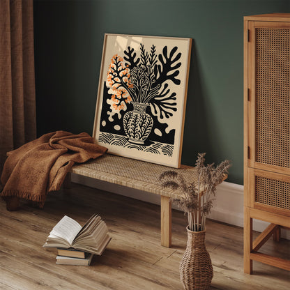 Floral Vase Art Poster