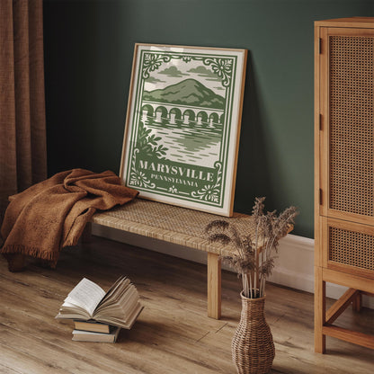 Marysville Pennsylvania Travel Poster
