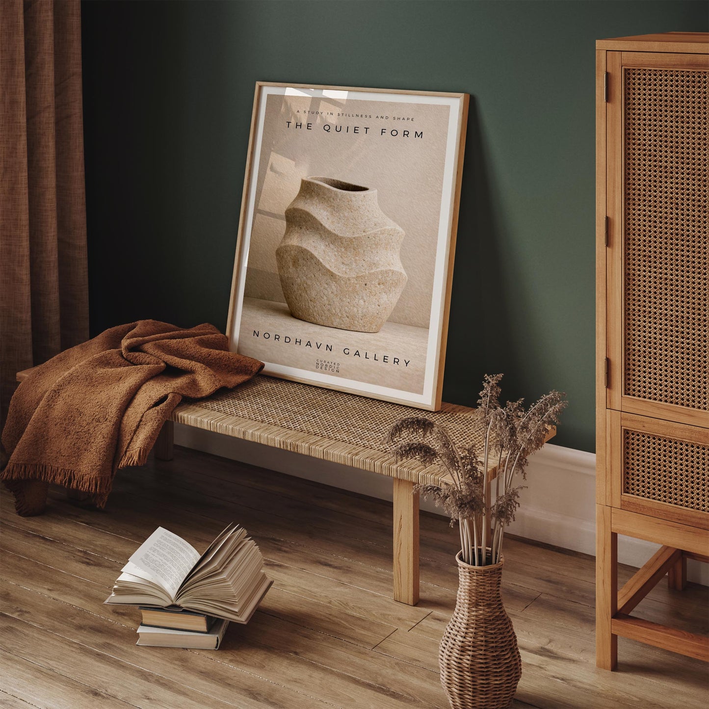 Scandinavian Sculpture Exhibition Poster