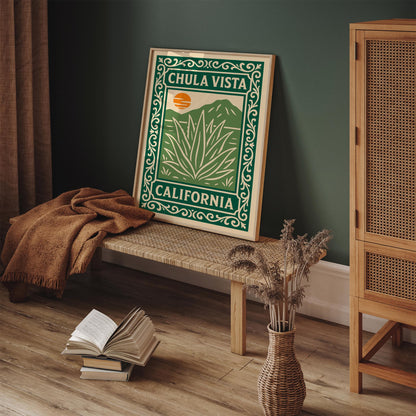 Chula Vista Poster - California Travel Wall Art