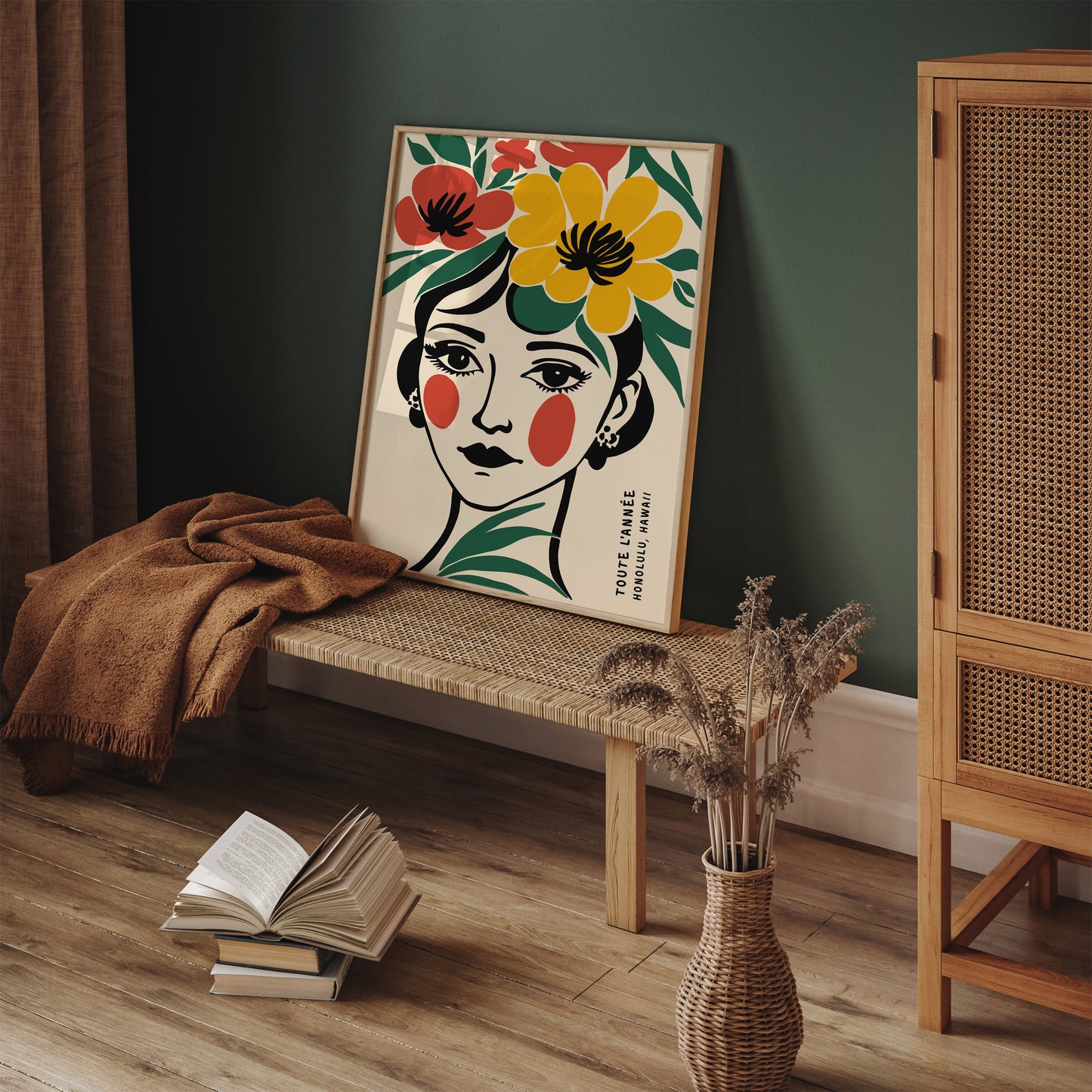 Hawaiian Beauty Poster