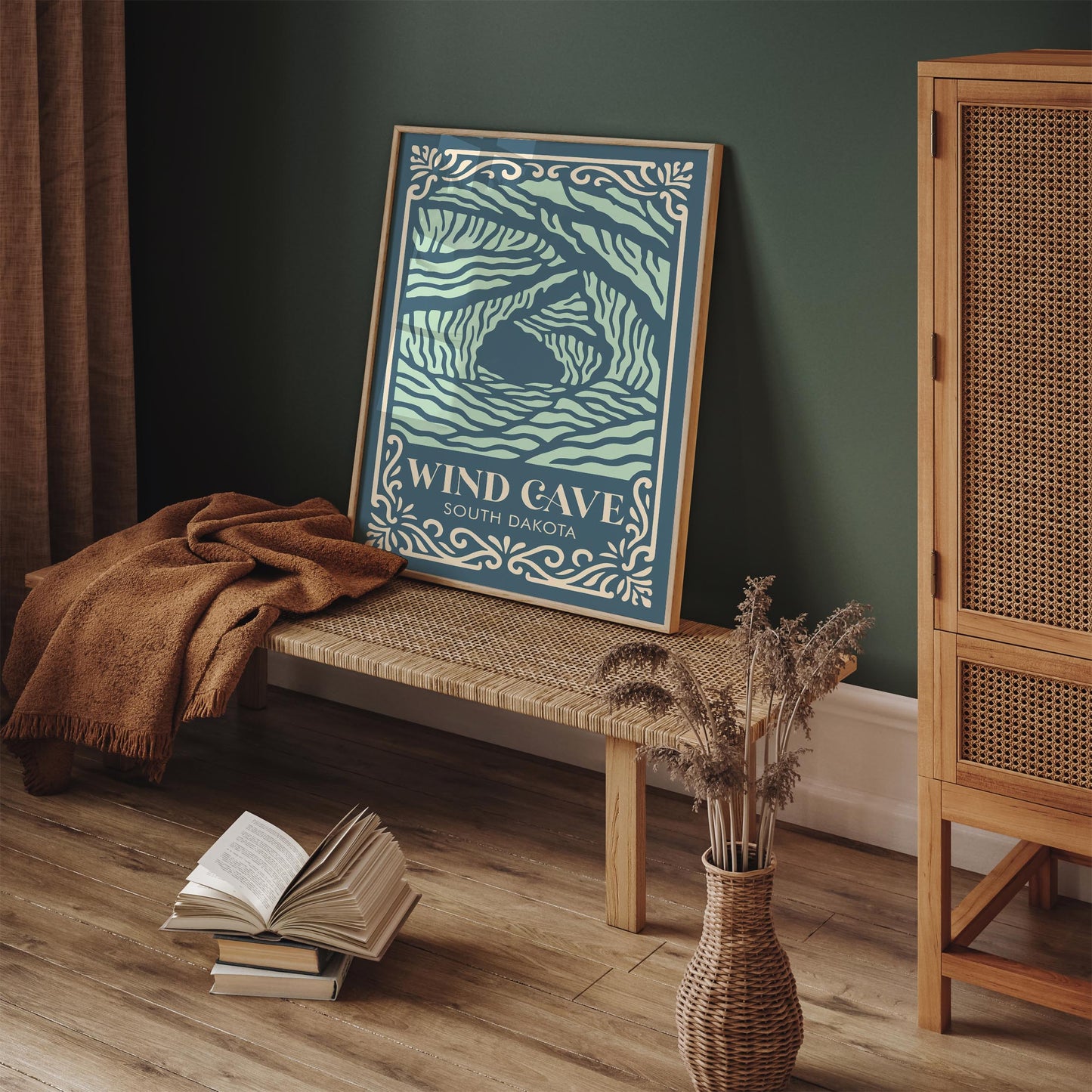 Wind Cave South Dakota Poster