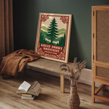 Great Smoky Mountains National Park Poster