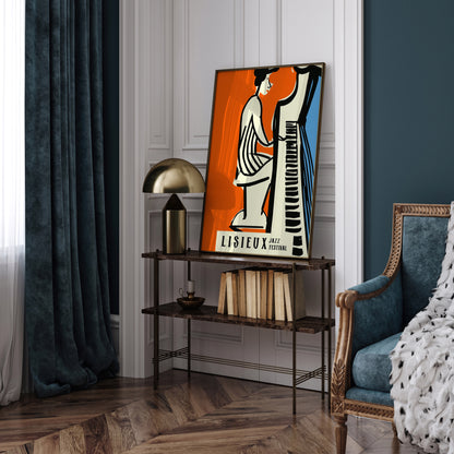 Lisieux Jazz Festival Vintage Poster