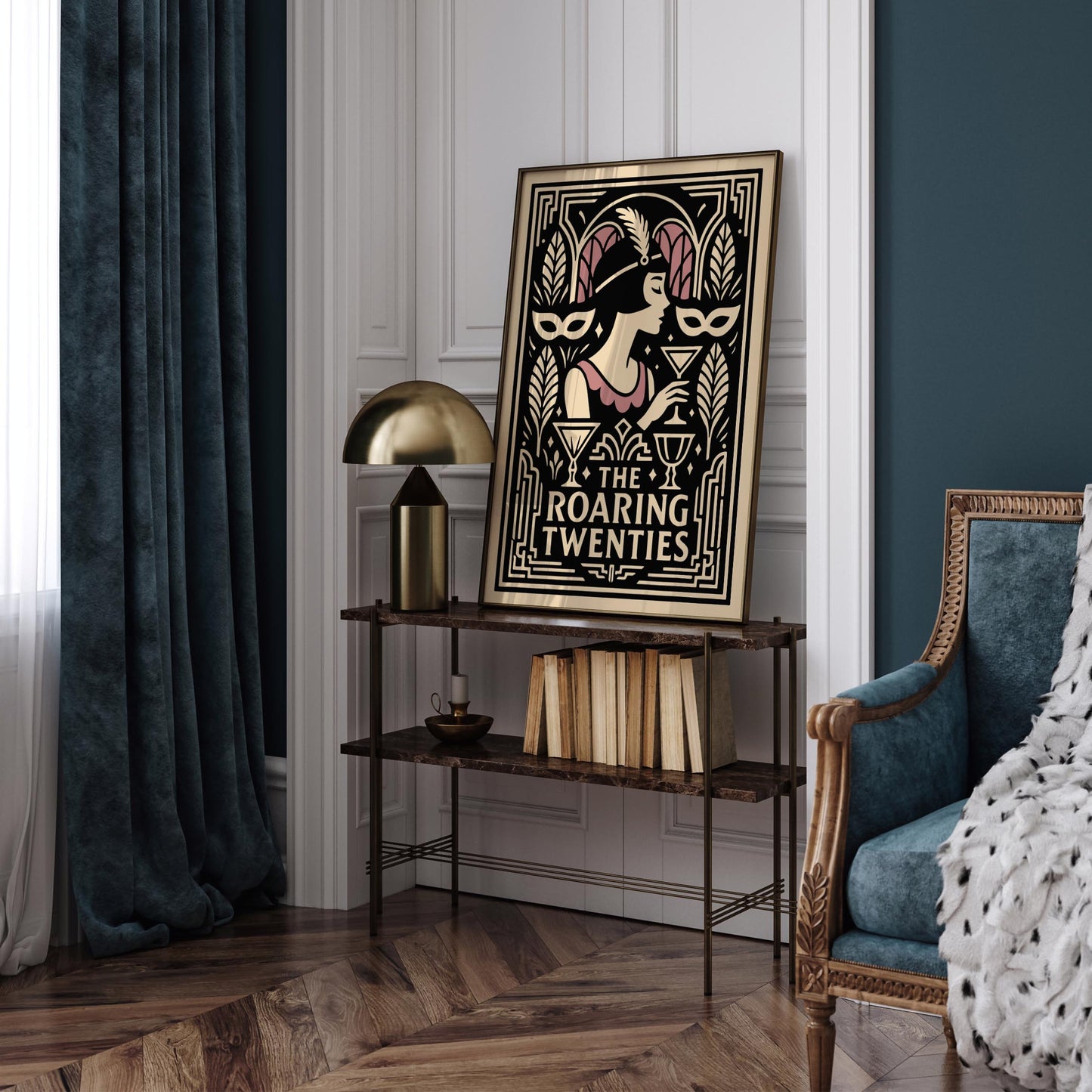 The Roaring Twenties Poster - Art Deco Music Art Print