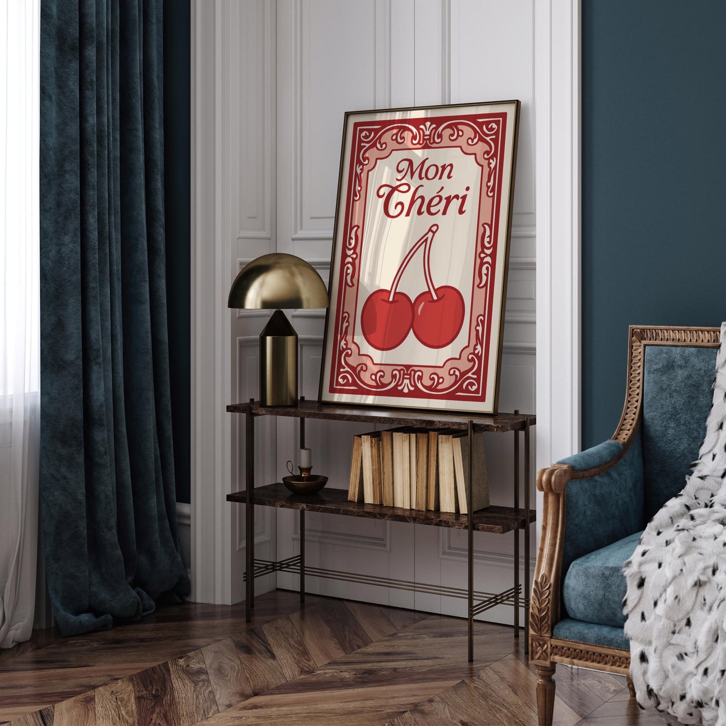 Mon Cheri French Poster