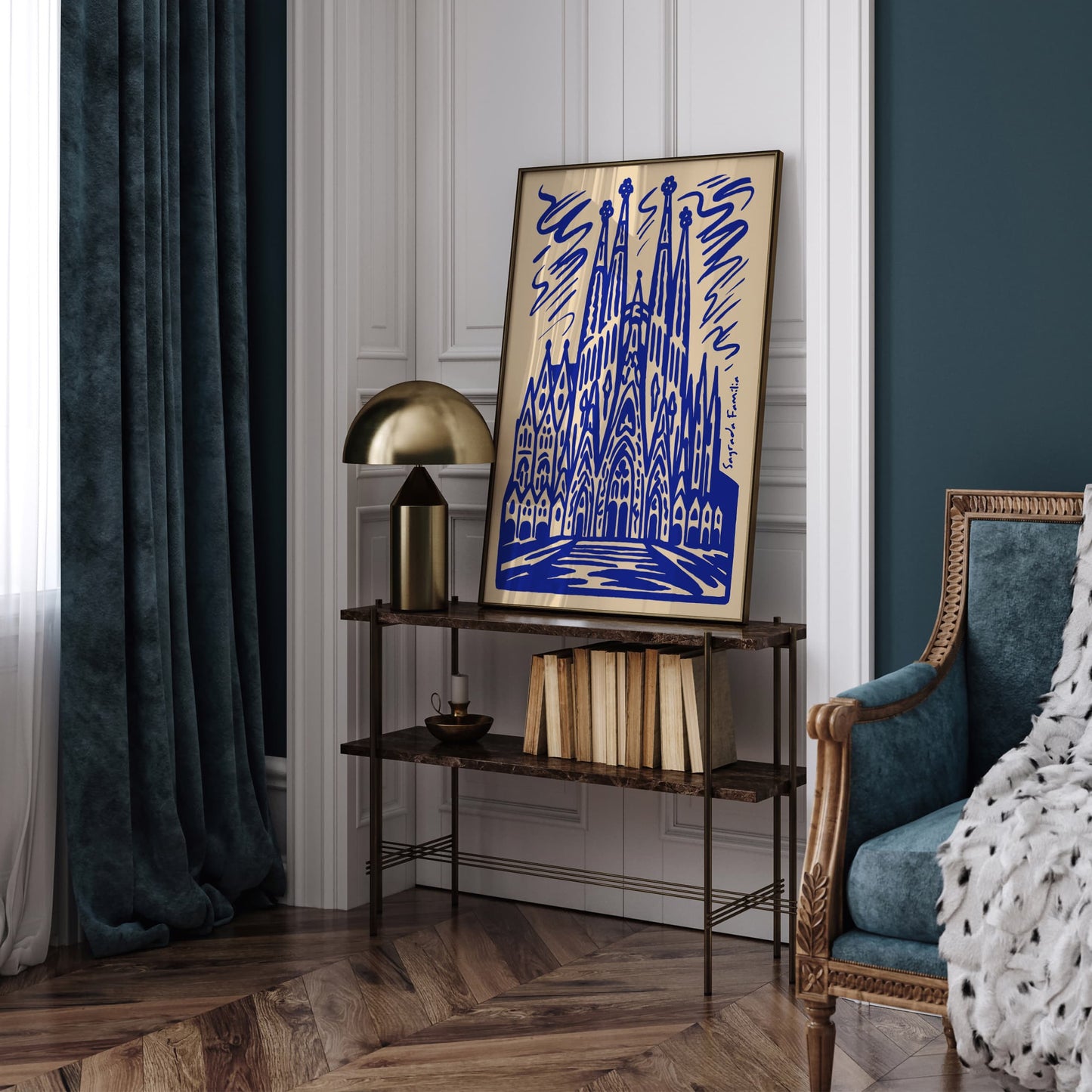 Sagrada Família Spain Architecture Poster