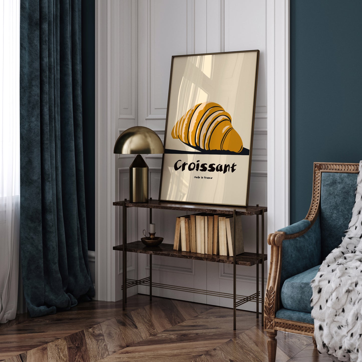 Croissant - Made in France - Kitchen Wall Art