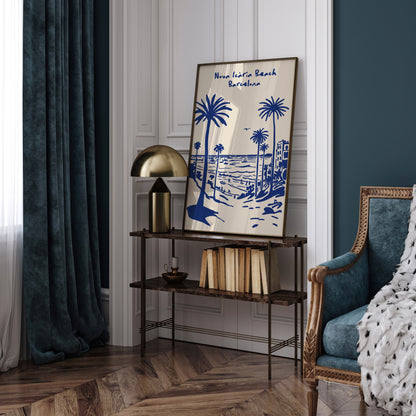 Nova Icaria Beach Barcelona Poster