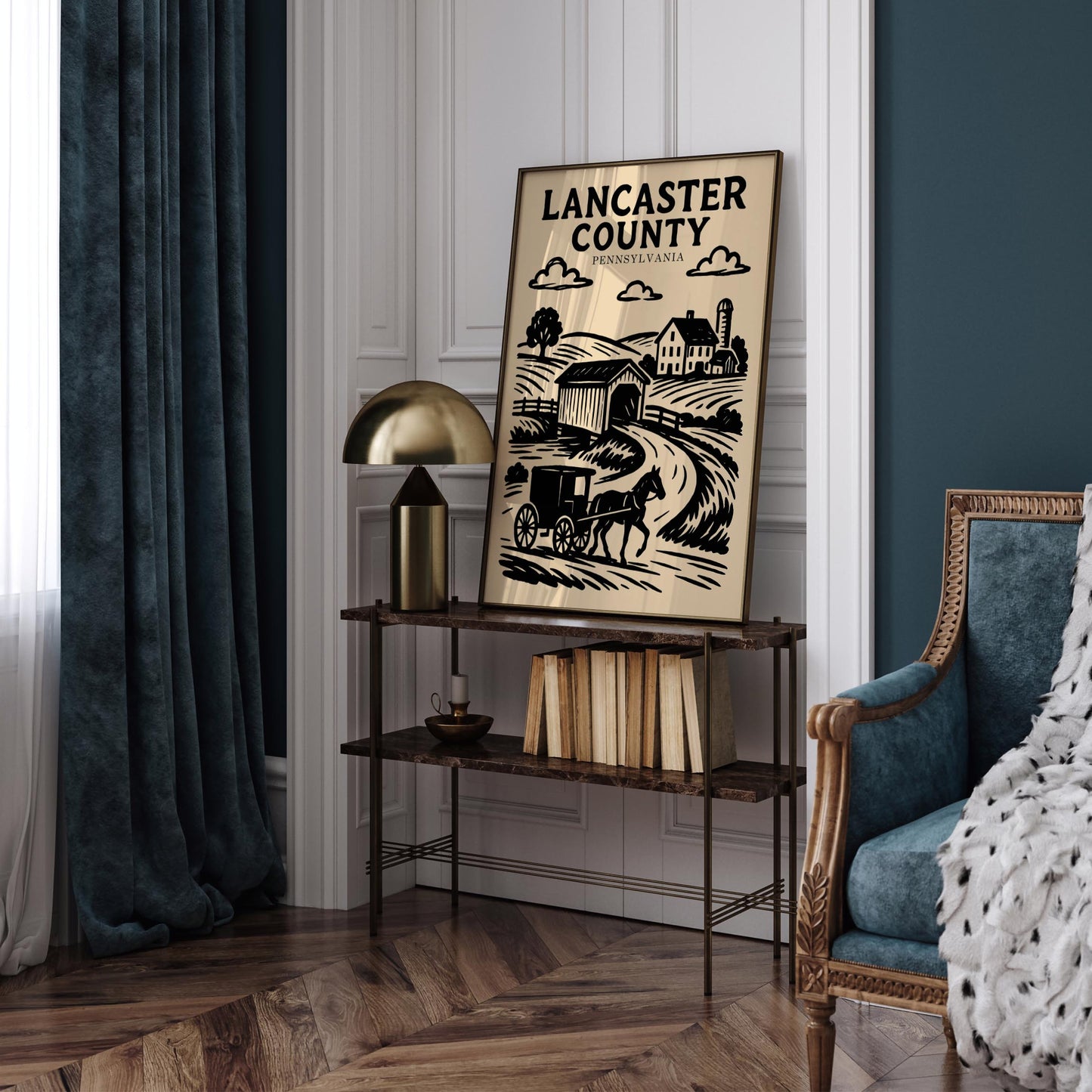 Lancaster California Poster